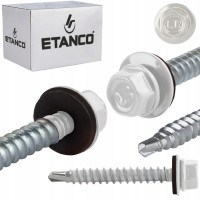 samourezuj vijci 5.5x24 bjeli Etanco Ral9010