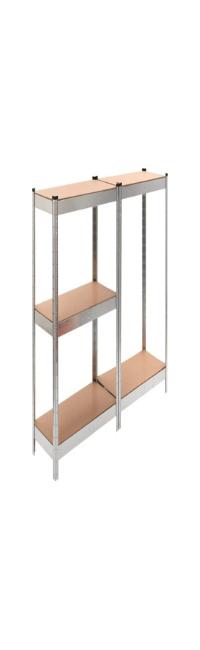 Metalna polica sa ivericom 180x90x40