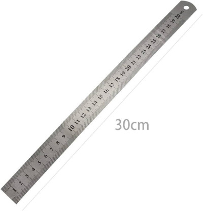 Lenjir 30cm metalni