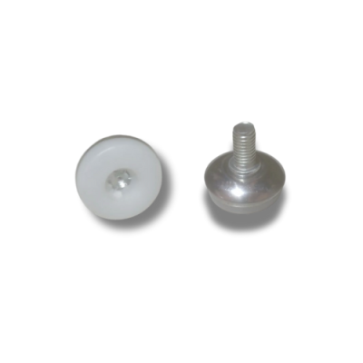 Nogica bijela fi6 metalna M1140