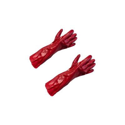 Rukavice gum. crvene kisele duge M2189