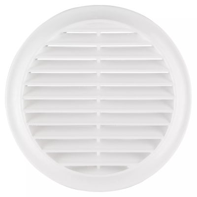 Ventilacija rozetna pocinčana 118 bijela